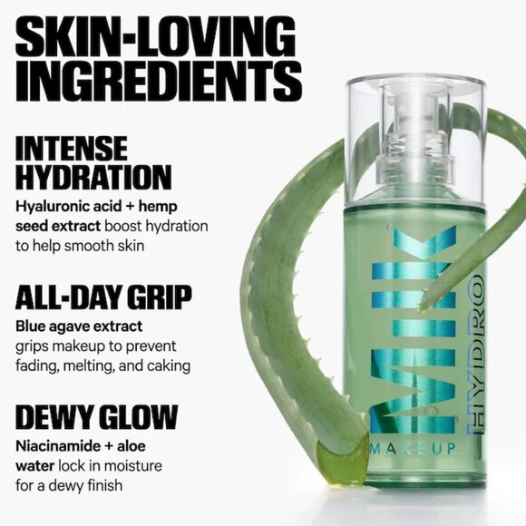 SET OF 2 ✔️ MILK MAKEUP Hydro Grip Hydrating Makeup Primer Mini Sizes ⭐ NIB's - Picture 4 of 7